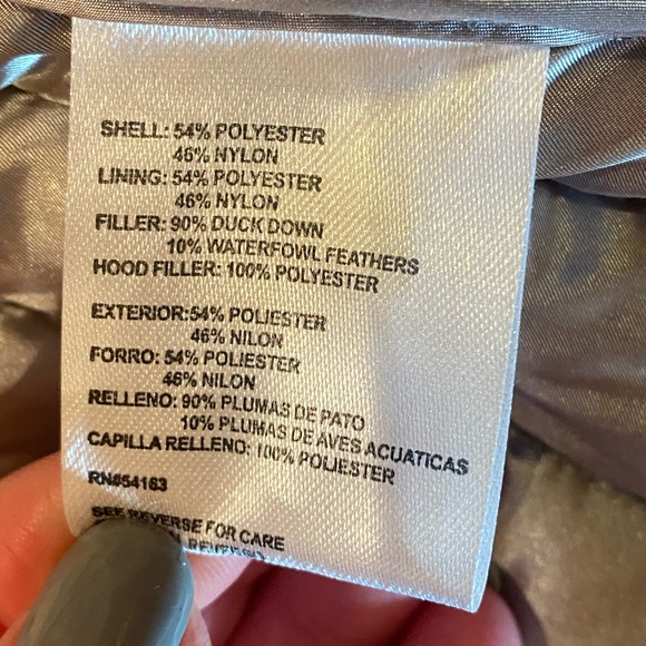 ANDREW MARC premium down packable jacket coat, puffer. Size small S - Picture 8 of 8